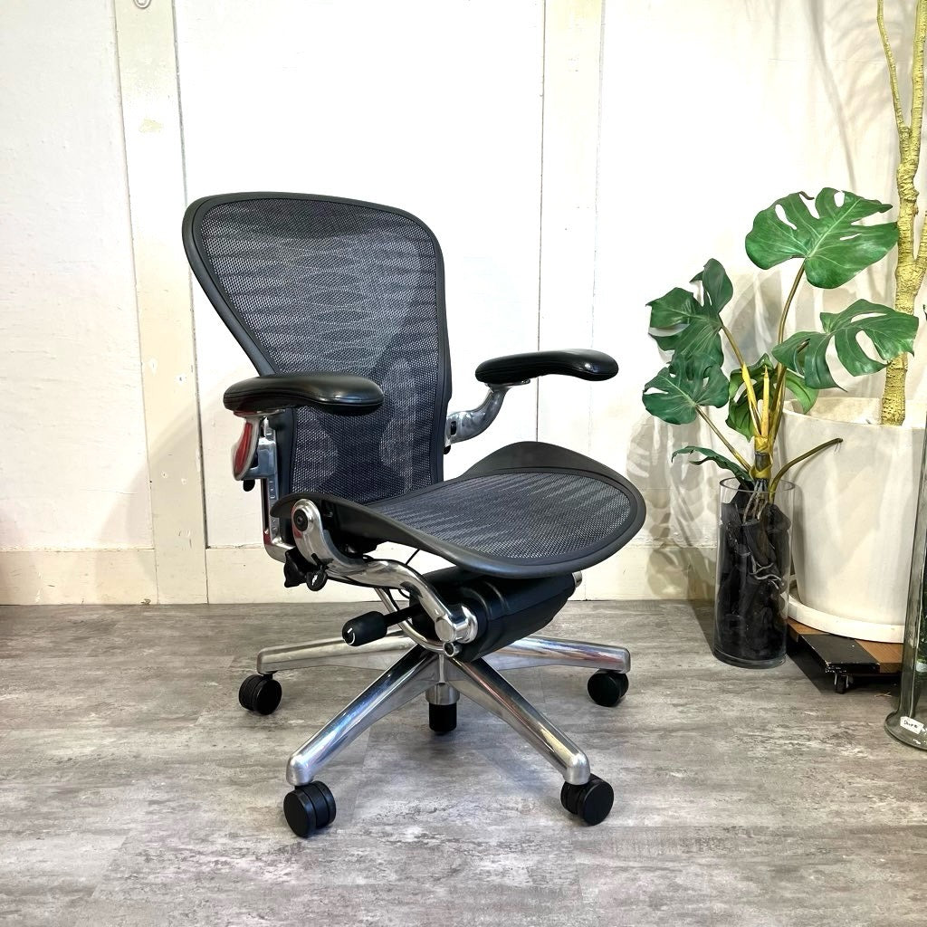 ハーマンミラー / HermanMiller アーロンチェア タキシードブルー