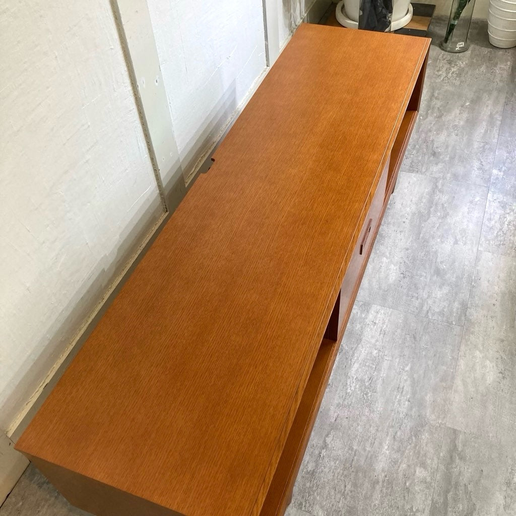 カリモク60 ローボード1500 TVボード オーク ミッドセンチュリー テレビ台