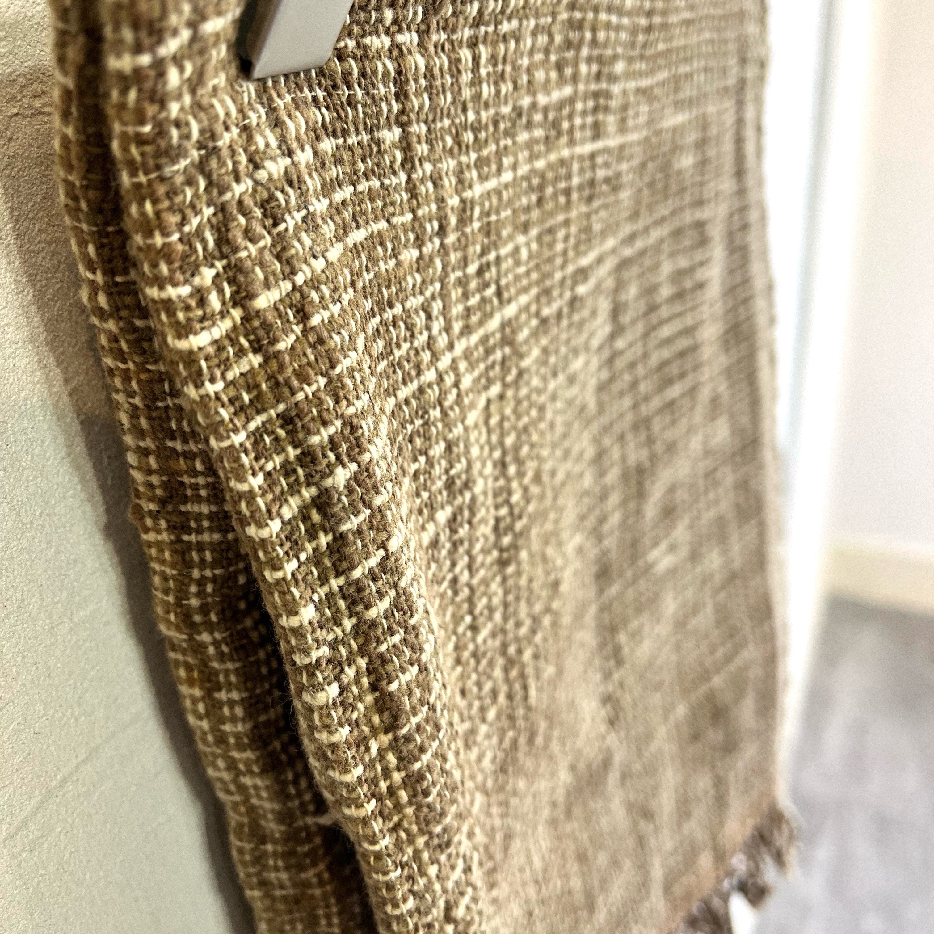 ババグーリ / babaghuri バスタオル 綿100％ ストール 茶系 ヨーガン