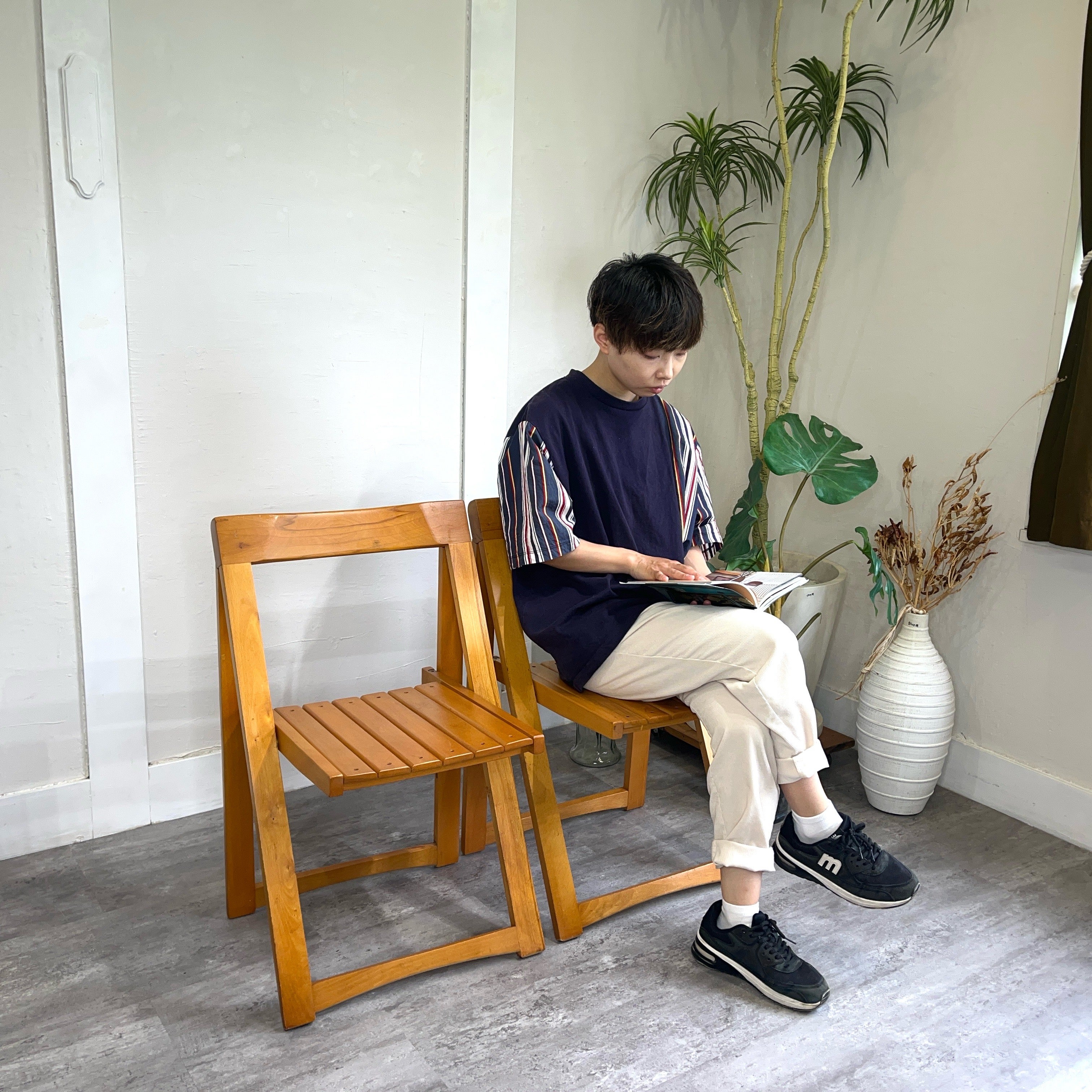 トリエステ / Trieste フォールディングチェア 折り畳み椅子 木製