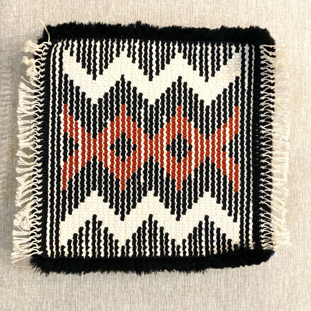 倉敷本染手織研究所 ノッティングウール 椅子敷き クッションパッド