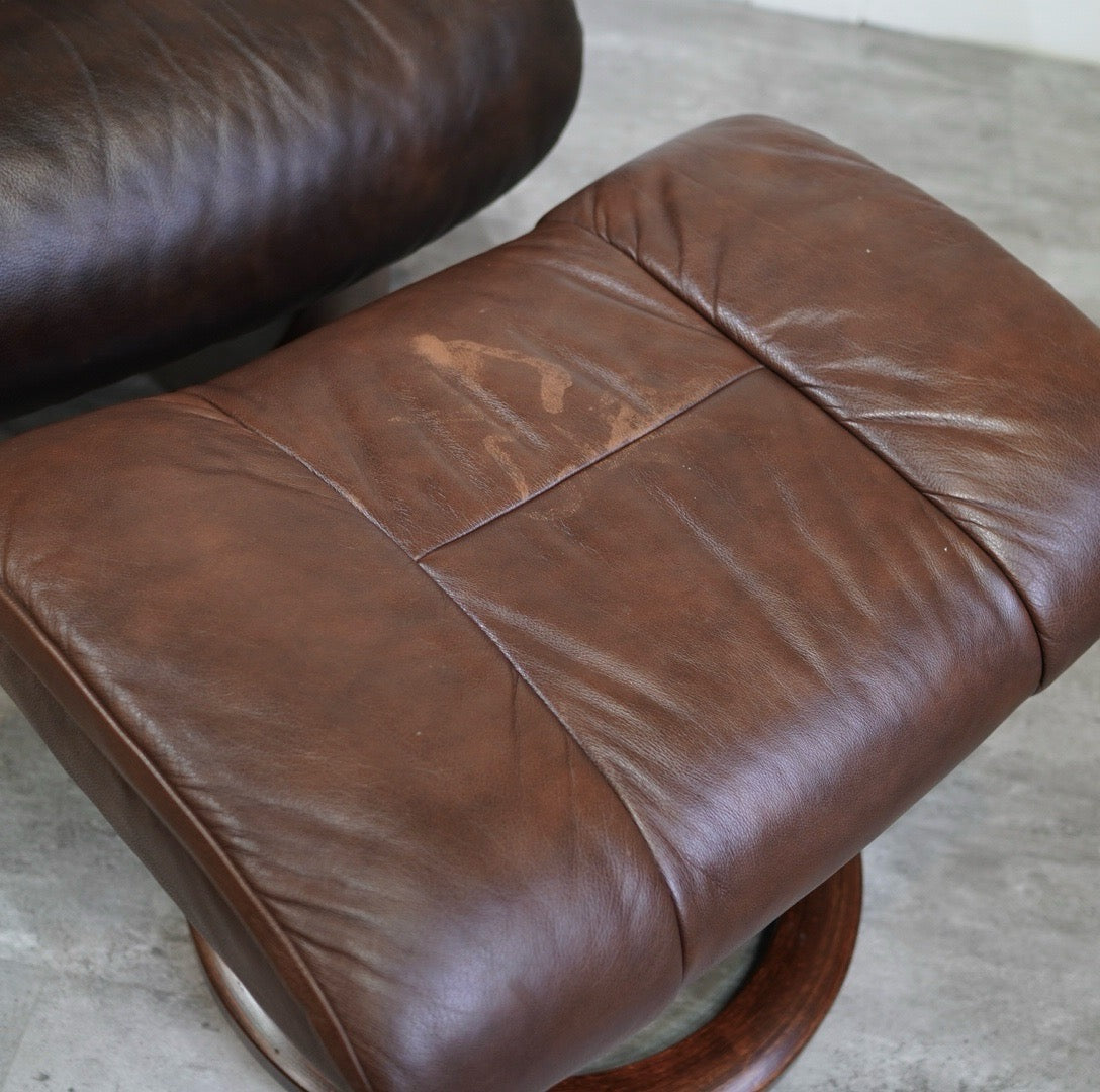 エコーネス / EKORNES ストレスレスチェア＆オットマンセット M レノ