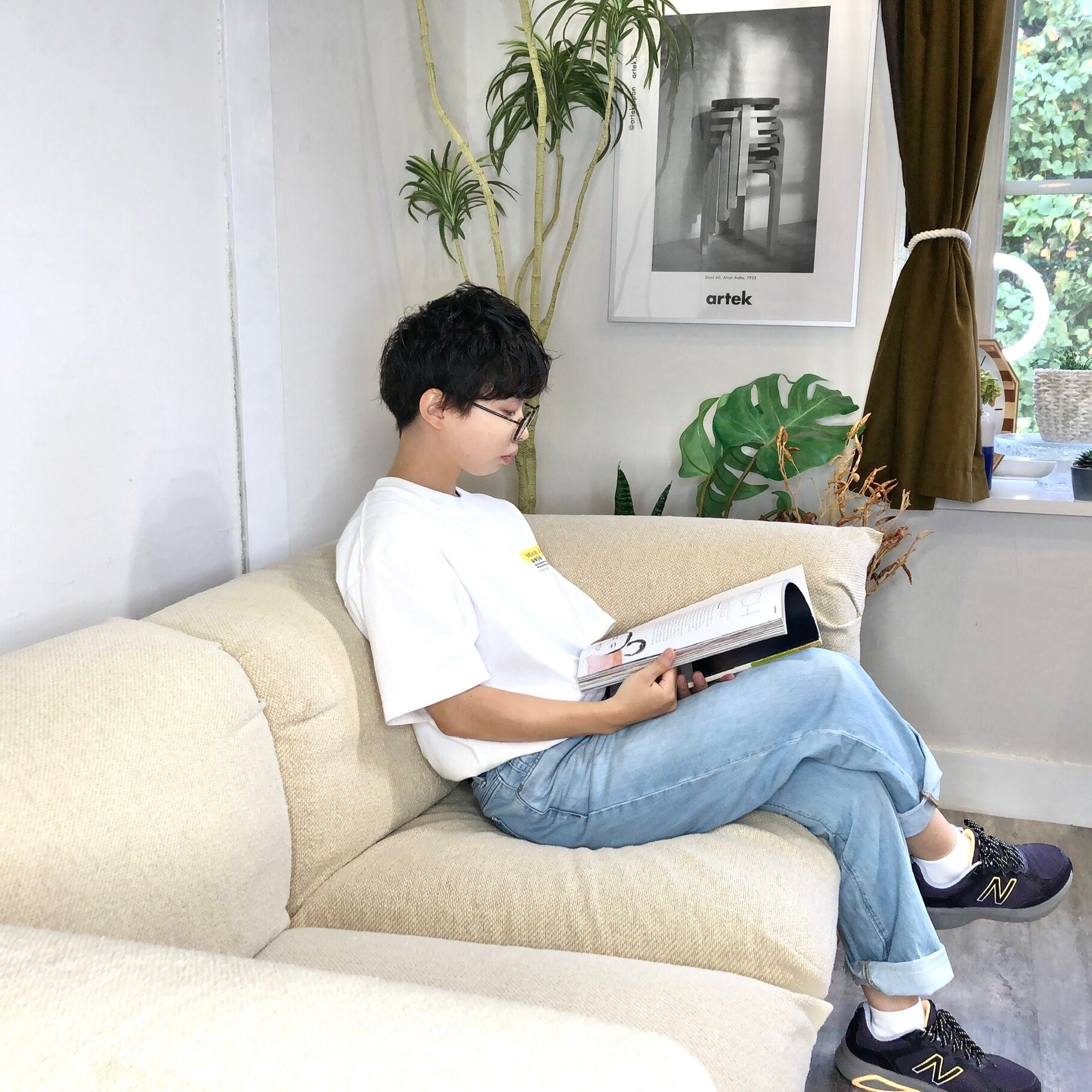 カサブランカ / CASABLANCA カデンザ / CADENZA 肘付き 2Pソファ 2人