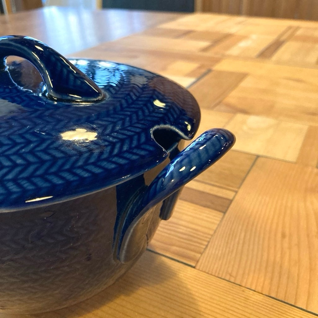 ロールストランド / Rorstrand ブラエルド / Bla Eld 蓋付き器 ブルー