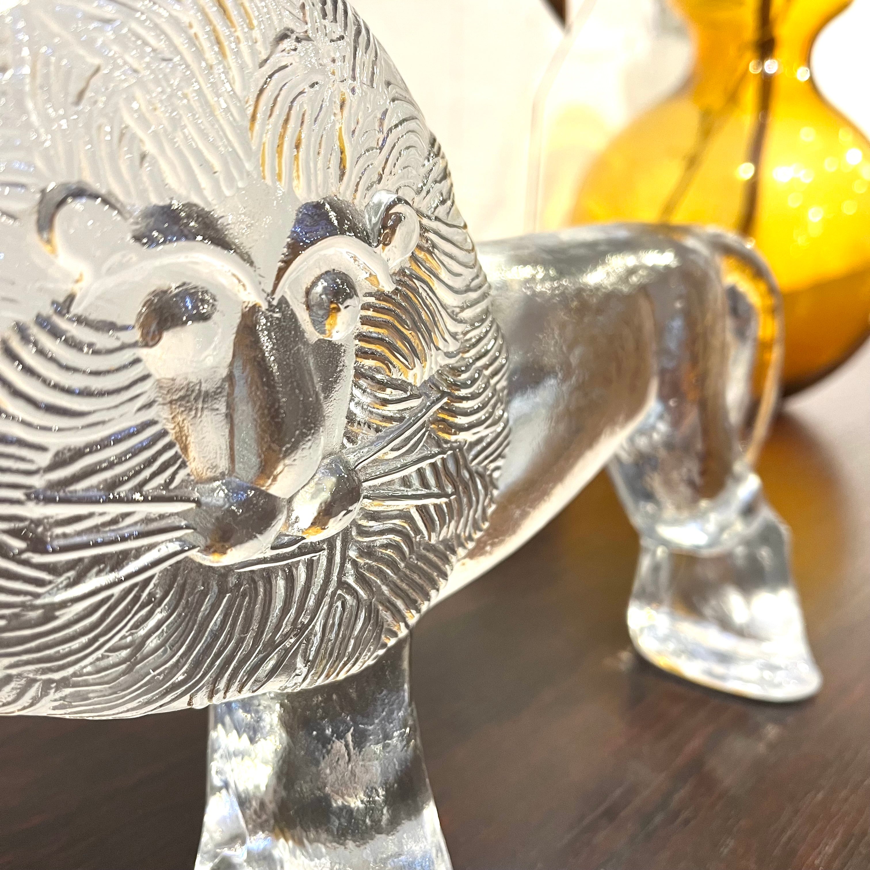 コスタボダ / KOSTA BODA ライオン ZOOシリーズ ガラス バーテイル