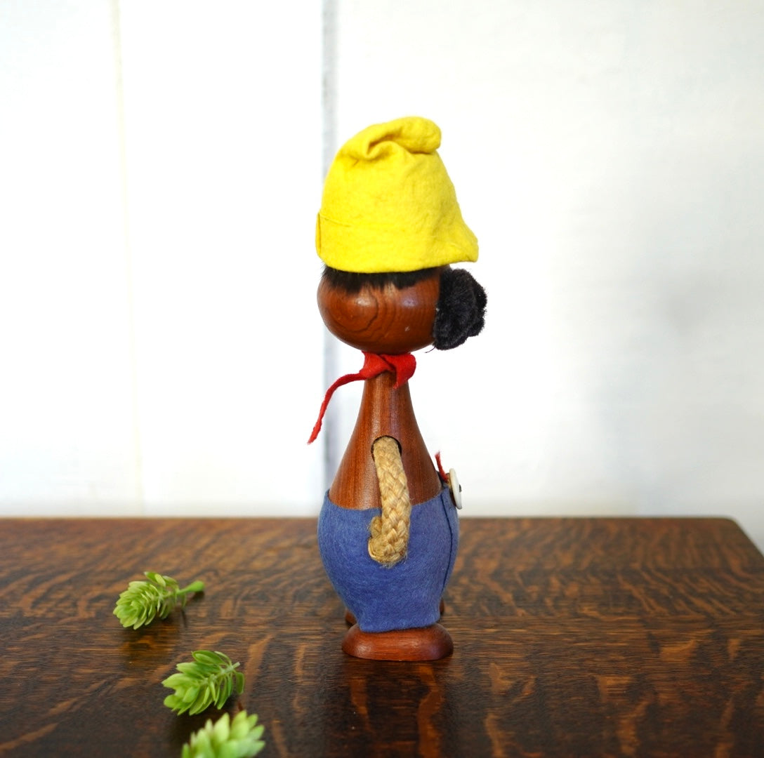 ノギンス / NOGGINS バイキング 人形 ヴィンテージ 北欧雑貨 小物 木製