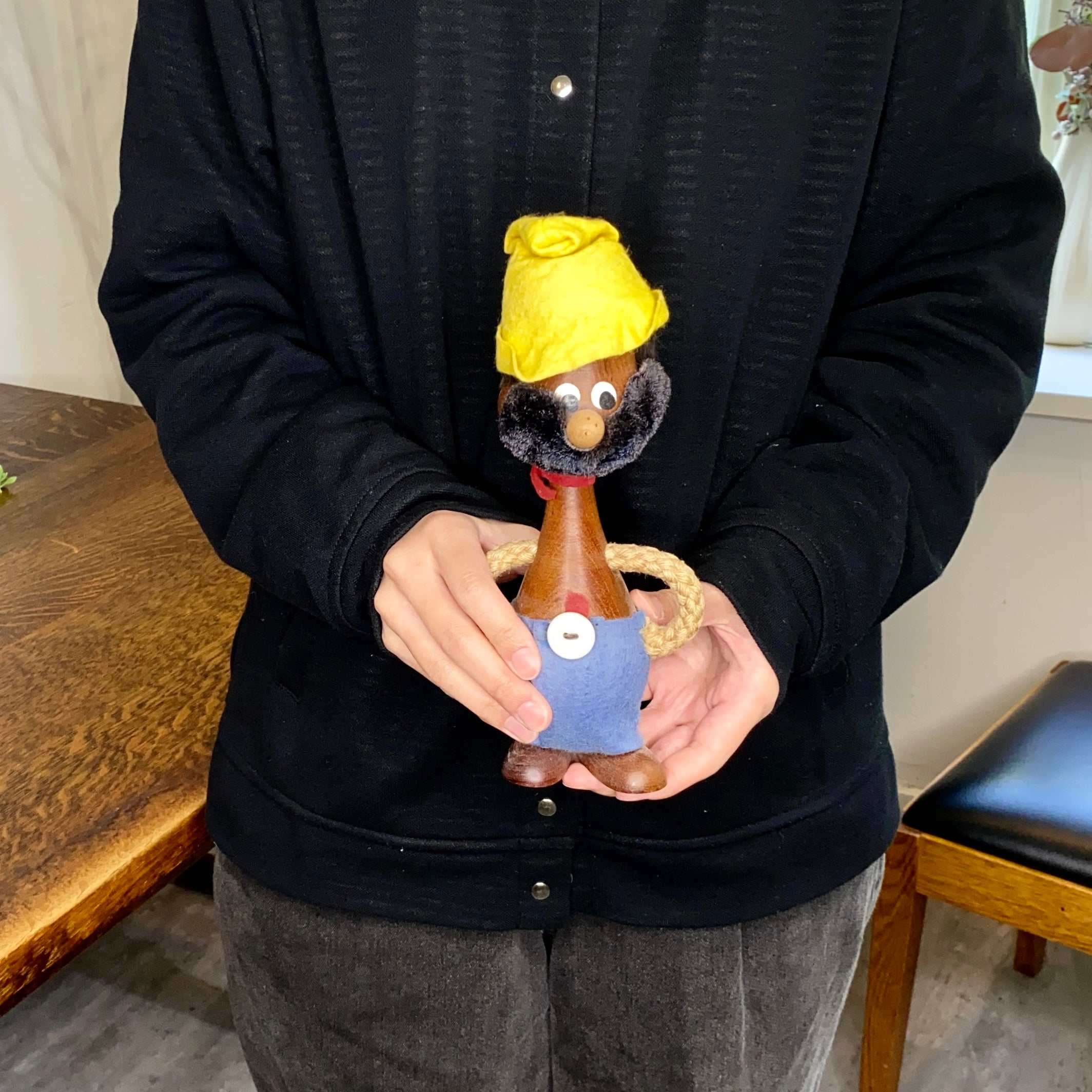 ノギンス / NOGGINS バイキング 人形 ヴィンテージ 北欧雑貨 小物 木製