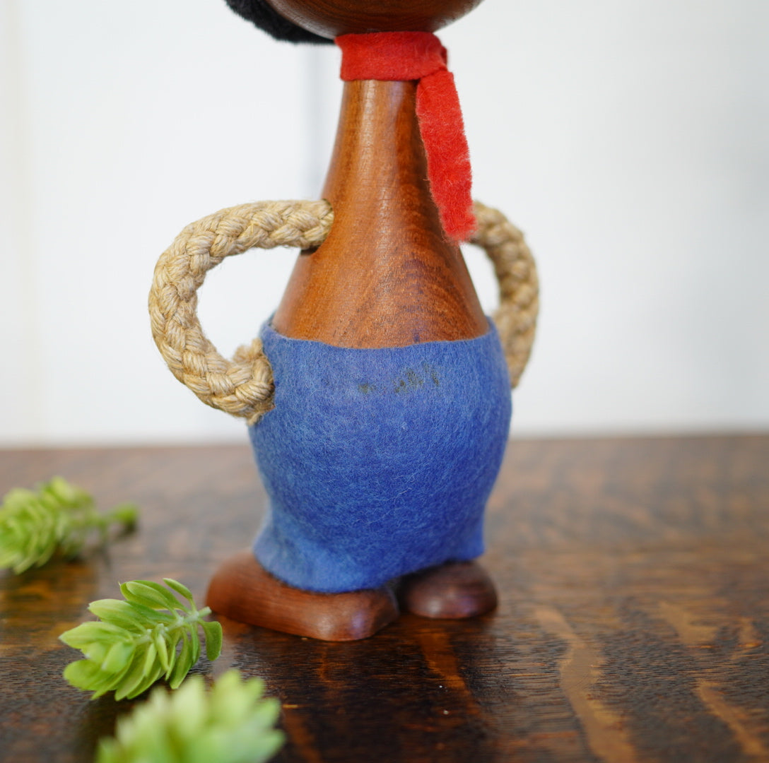 ノギンス / NOGGINS バイキング 人形 ヴィンテージ 北欧雑貨 小物 木製