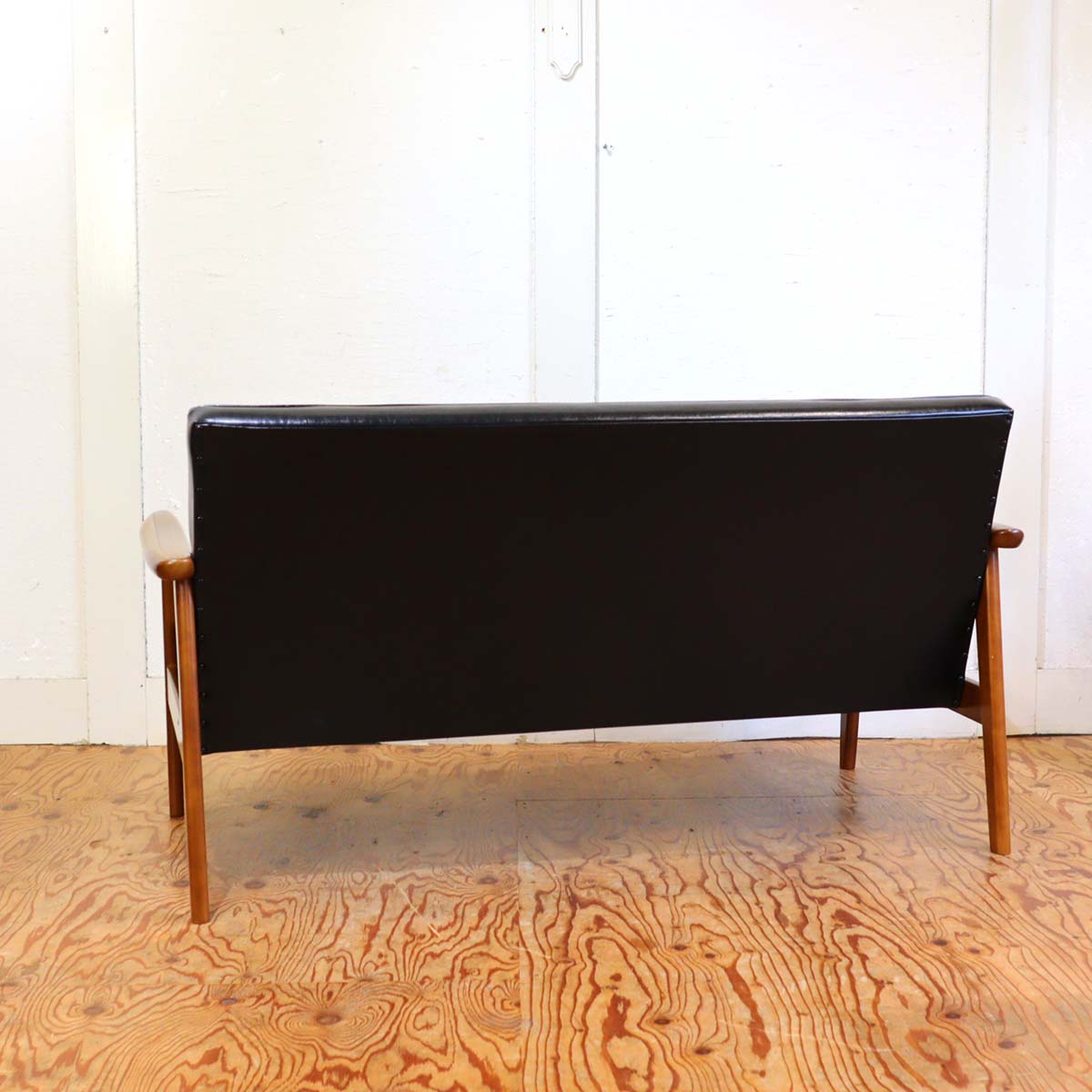 カリモク60 / karimoku Kチェア 2人掛け スタンダードブラック ツー