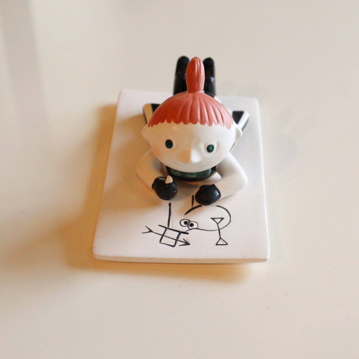 アラビア / ARABIA リトルミィ フィギュア お絵描き ムーミン 廃盤 中古