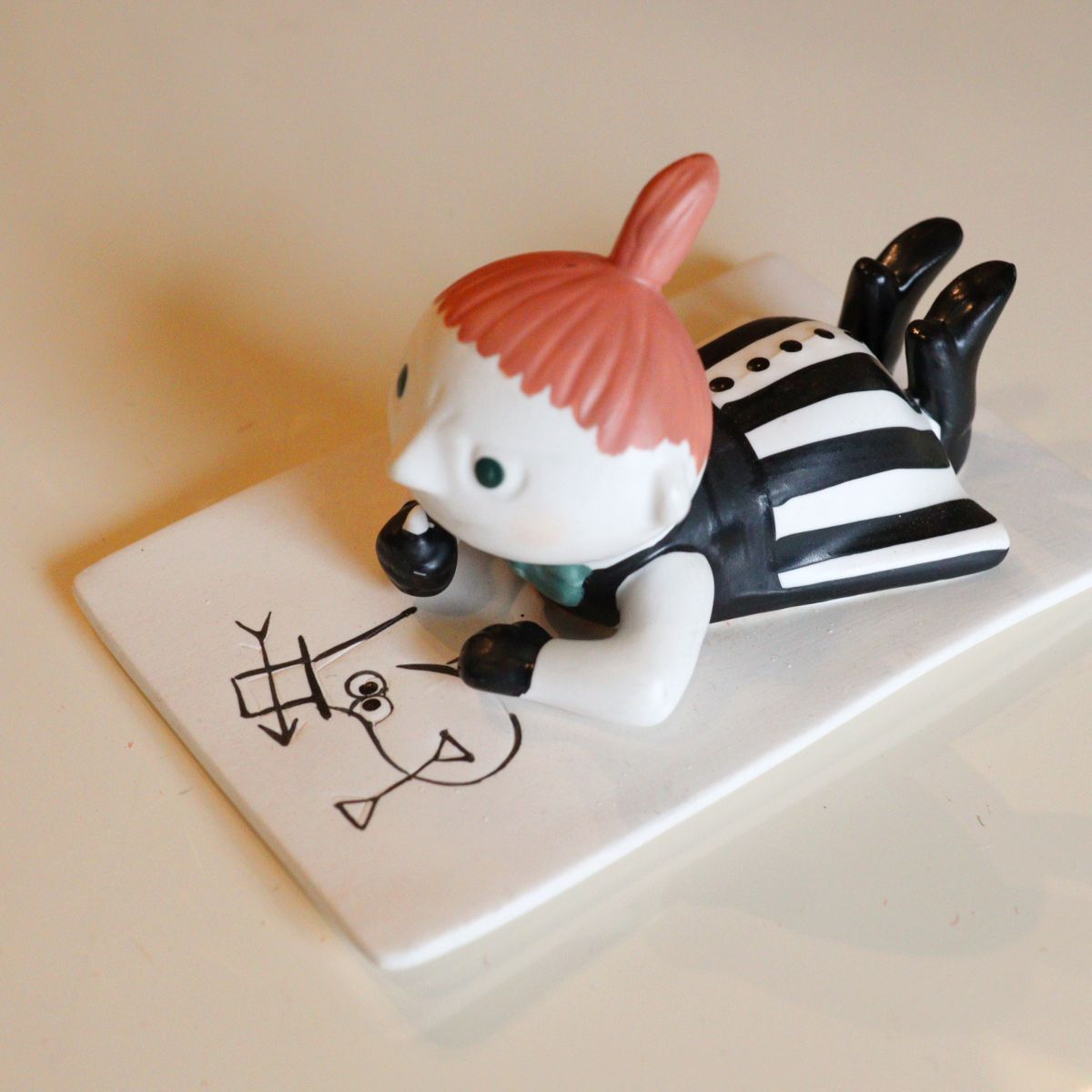 アラビア / ARABIA リトルミィ フィギュア お絵描き ムーミン 廃盤 中古