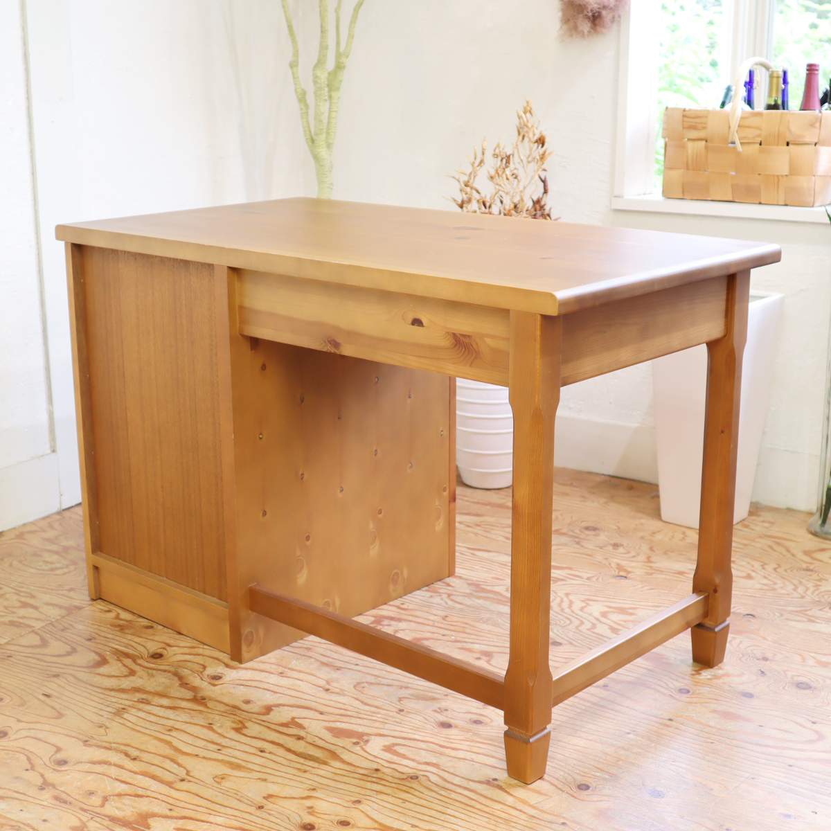 コスガ / KOSUGA プロヴァンス / PROVENCE 片袖デスク 机 パイン材