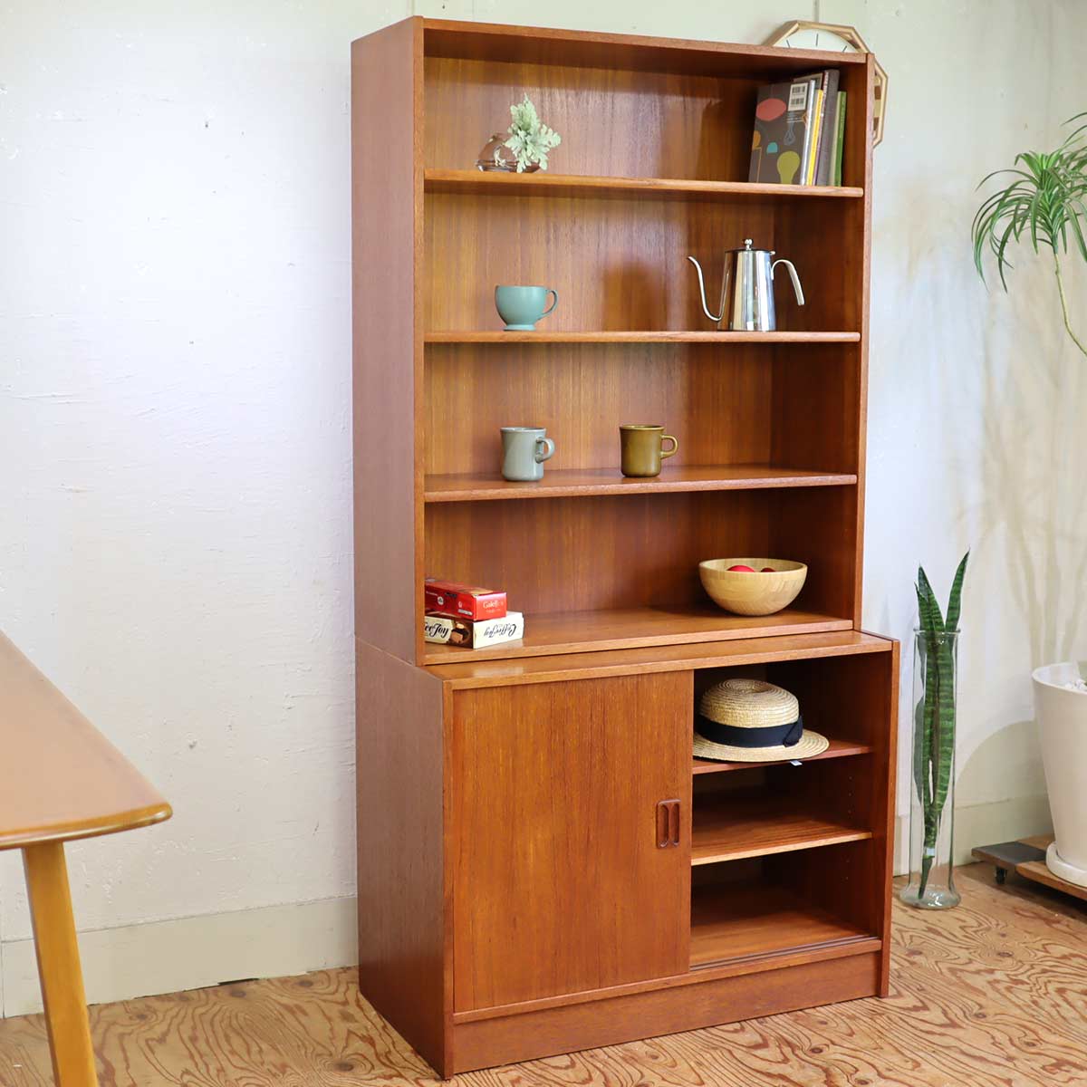 ブックシェルフ Torben B.Nielsen 北欧 チーク材 デンマーク製