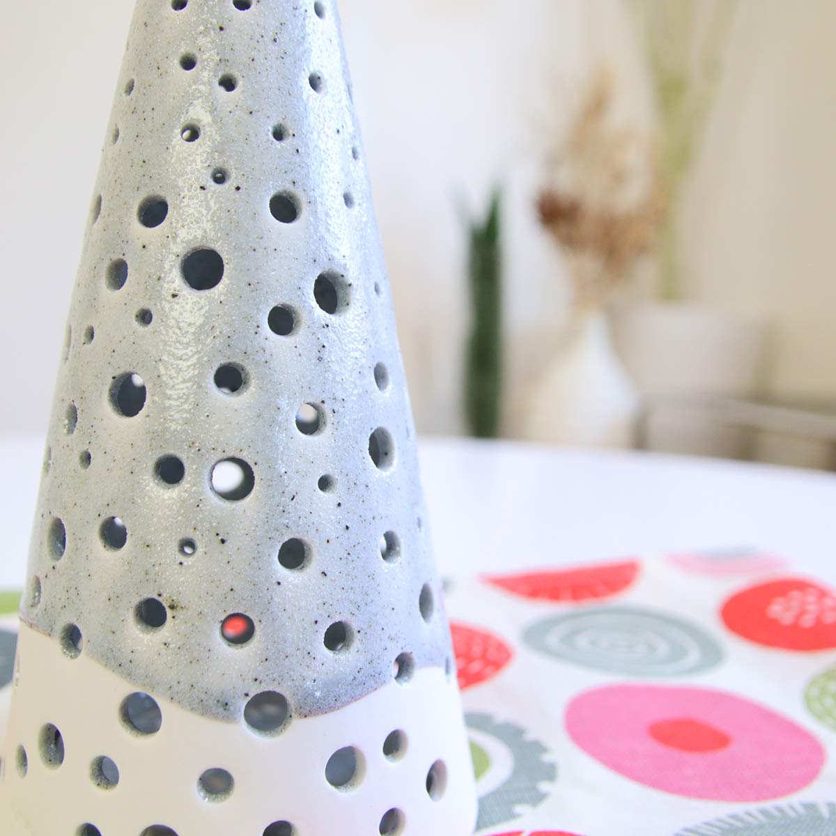 ケーラー / KAHLER ノビリ キャンドルホルダー ツリー グレー 北欧 未