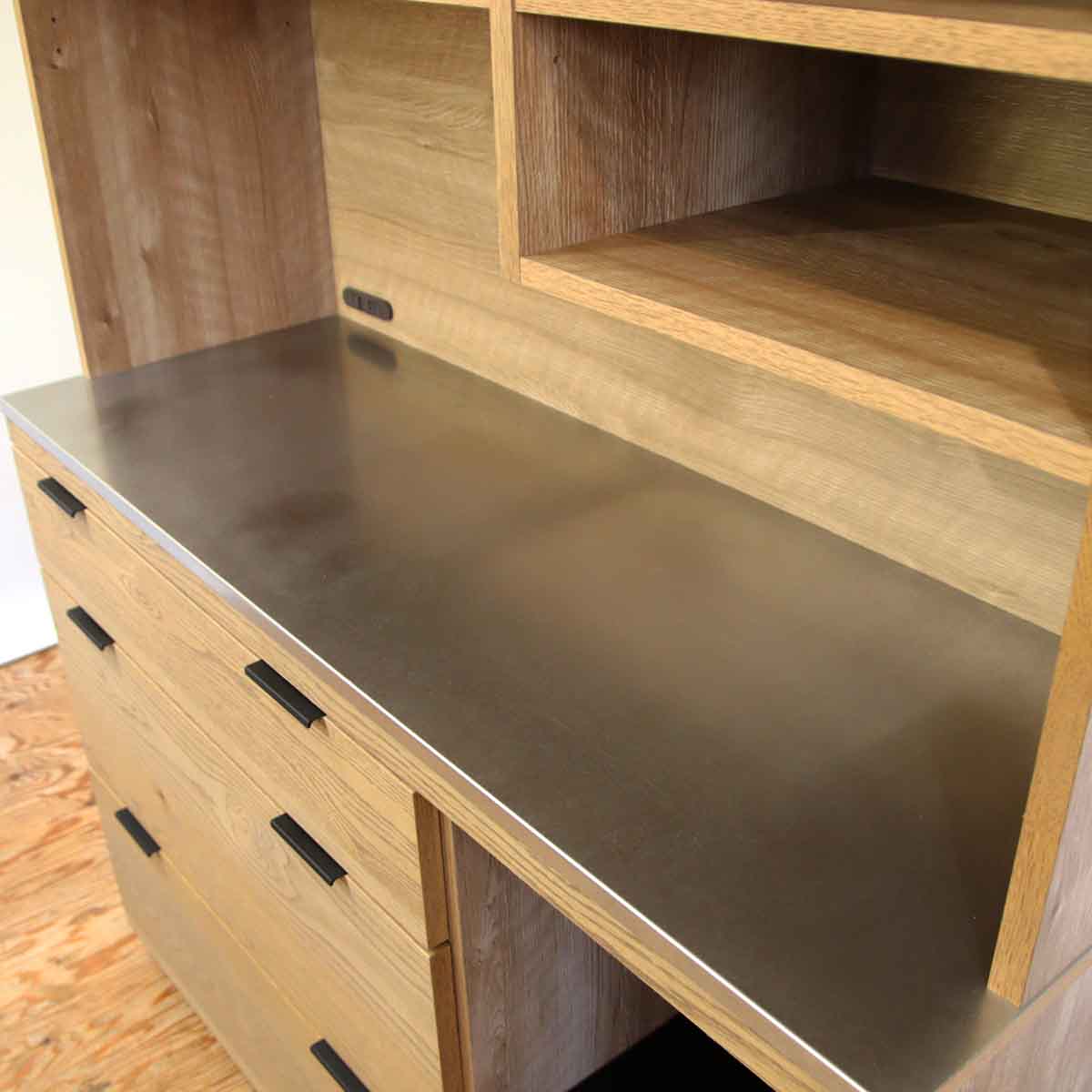 ウニコ / unico アディ キッチンボード 中古 カップボード 食器棚