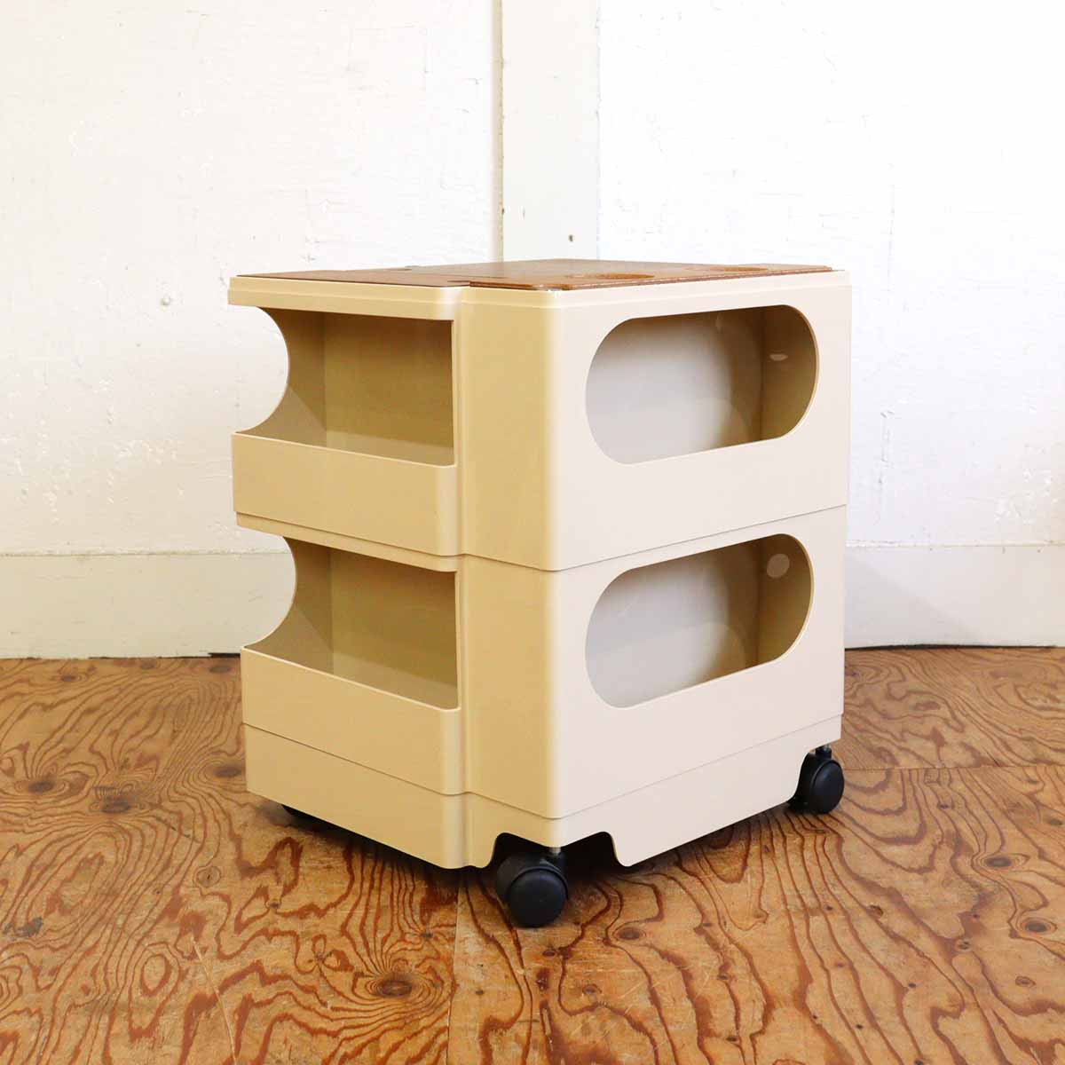 B-LINE ボビーワゴン 2段2トレイ ベージュ 日本限定 カラー オプション