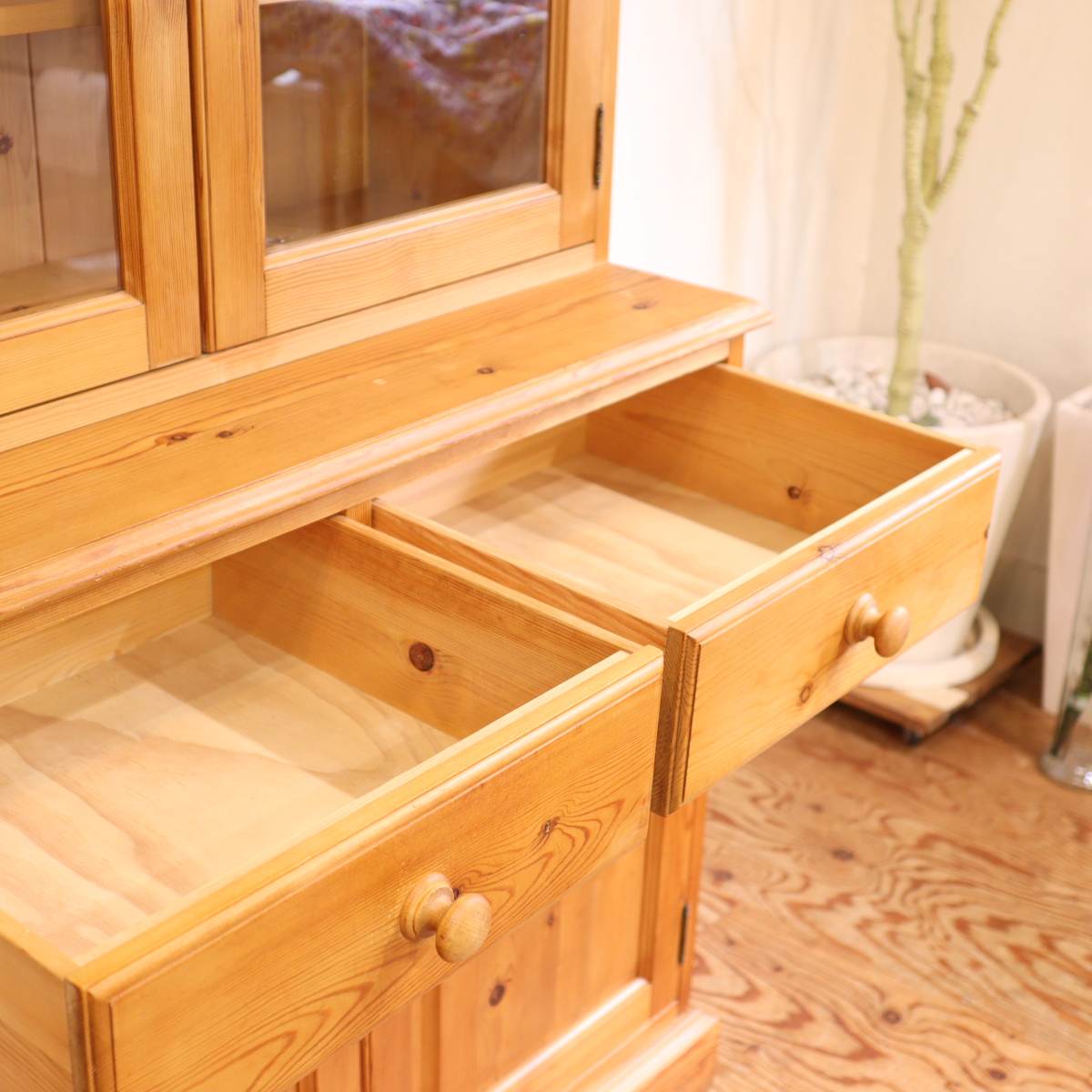 ザ・ペニーワイズ / THE PENNY WISE カップボード 食器棚 パイン材 PWC