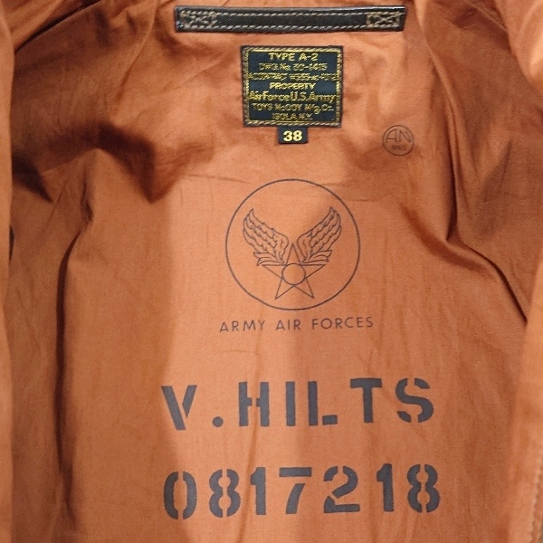 TOYS McCOY TYPE A-2 No.TMJ2412 映画「大脱走」