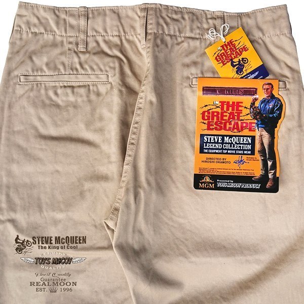 TOYS McCOY ヒルツモデル・トラウザーズ No.TMP2504 映画「大脱走