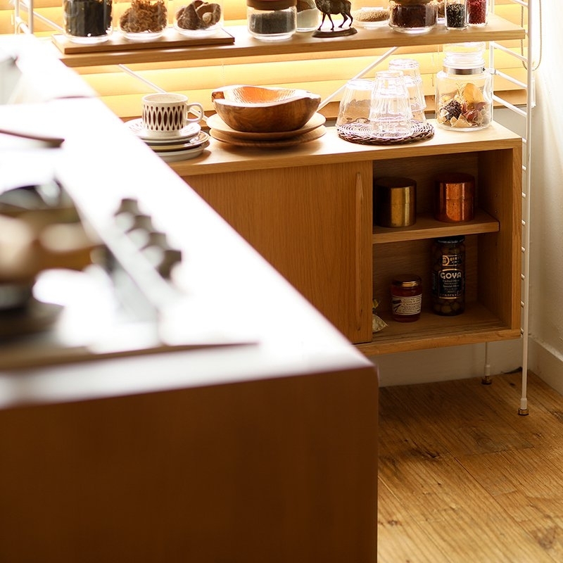 R.U.S 基本セット薄型- 高さ91cm×幅92cm（ウッドキャビネット） ｜家具