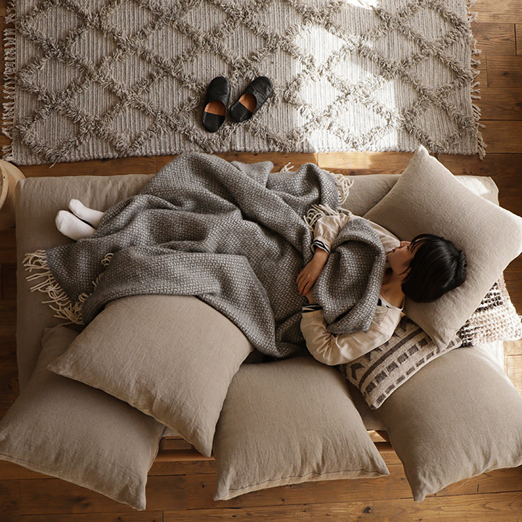 ラグマット WOOL CROSS RUG ｜家具・インテリア通販 Re:CENO(リセノ)