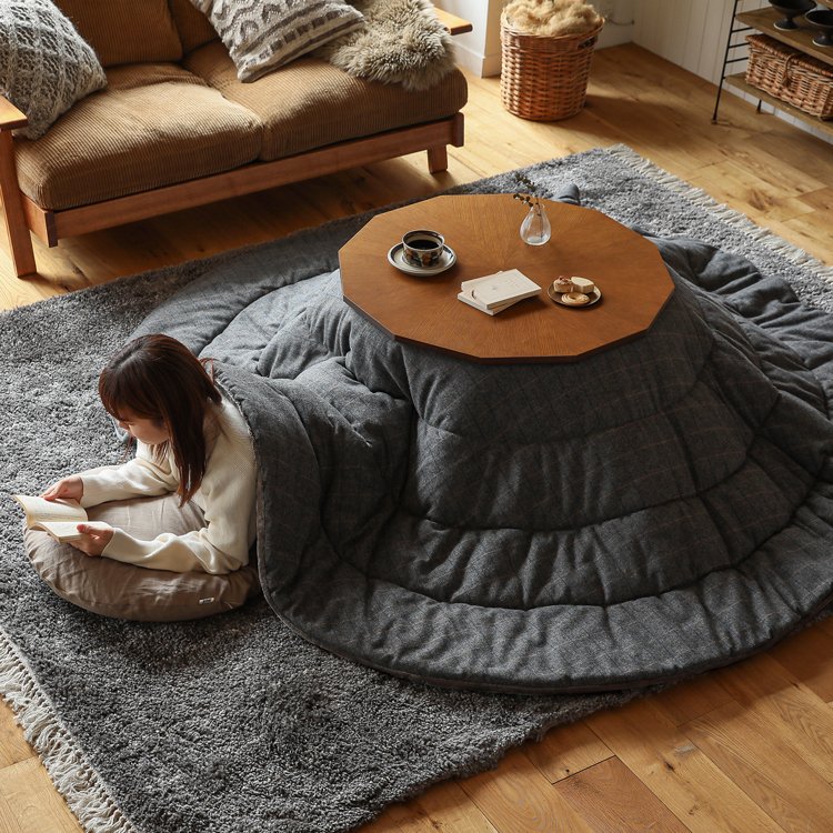 こたつテーブル Claire 多角形 幅80cmタイプ ｜家具・インテリア通販