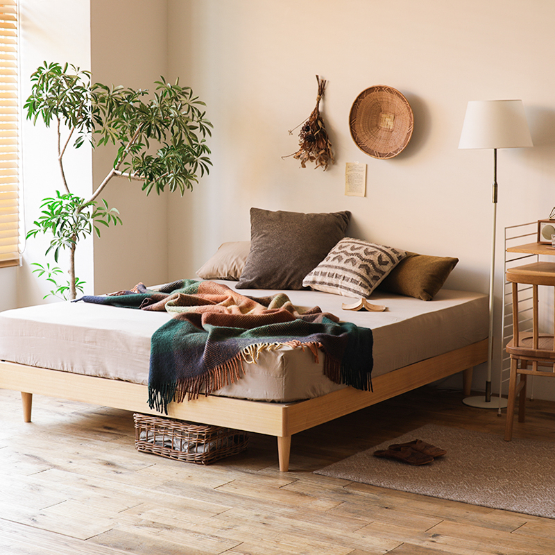 無印良品 木製ベッドフレーム オーク材 スモール1台 たのメル便 無印良品