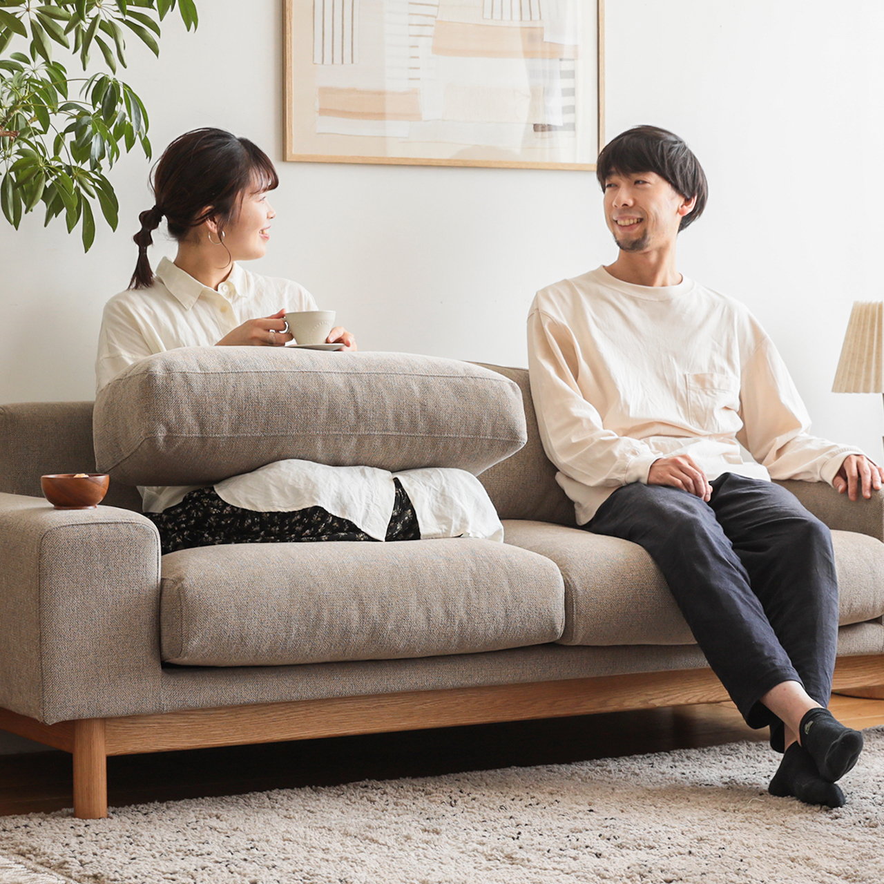 2人掛けソファー SIEVE bulge sofa ｜家具・インテリア通販 Re:CENO