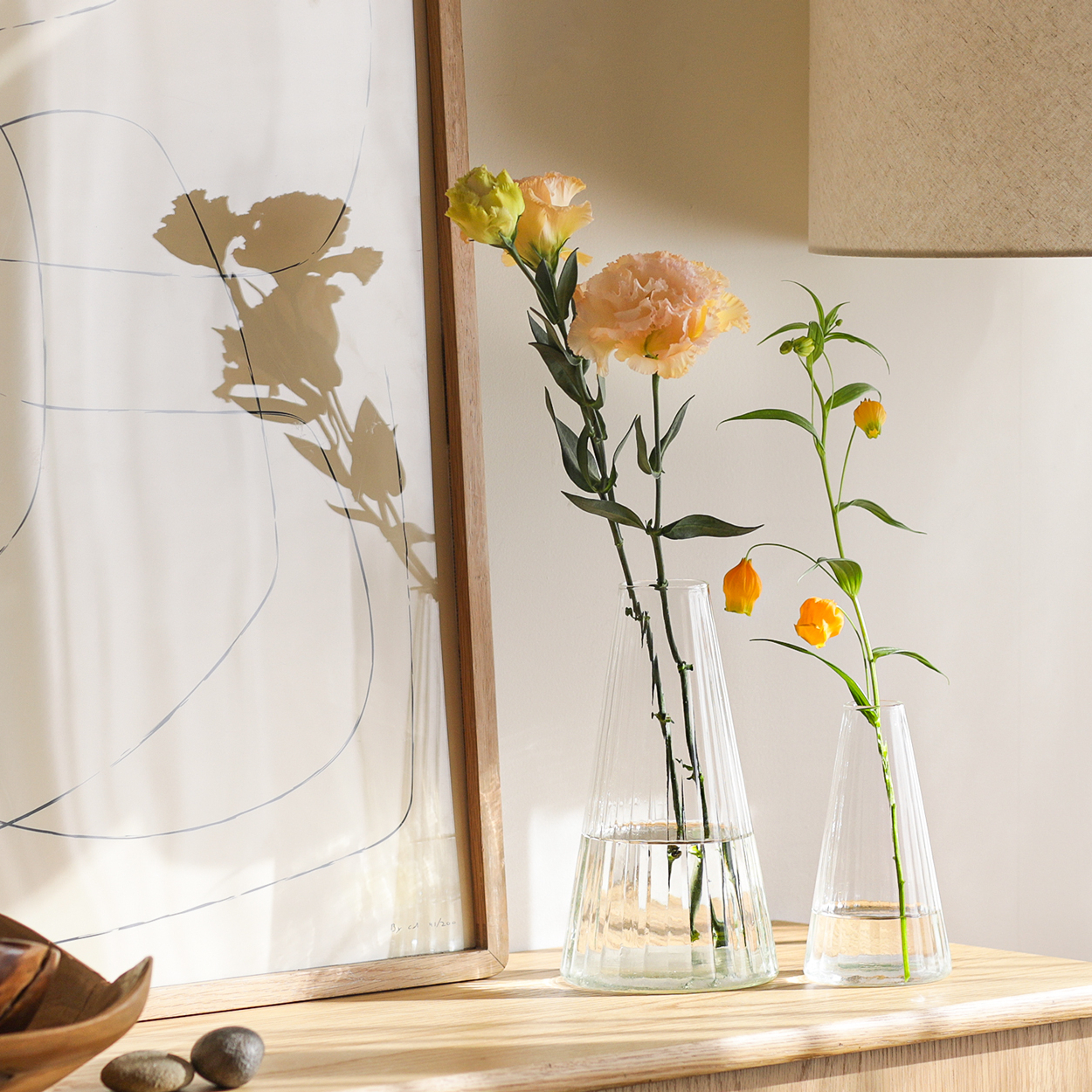 フラワーベース リューズガラス クーレライン アルプ ｜家具