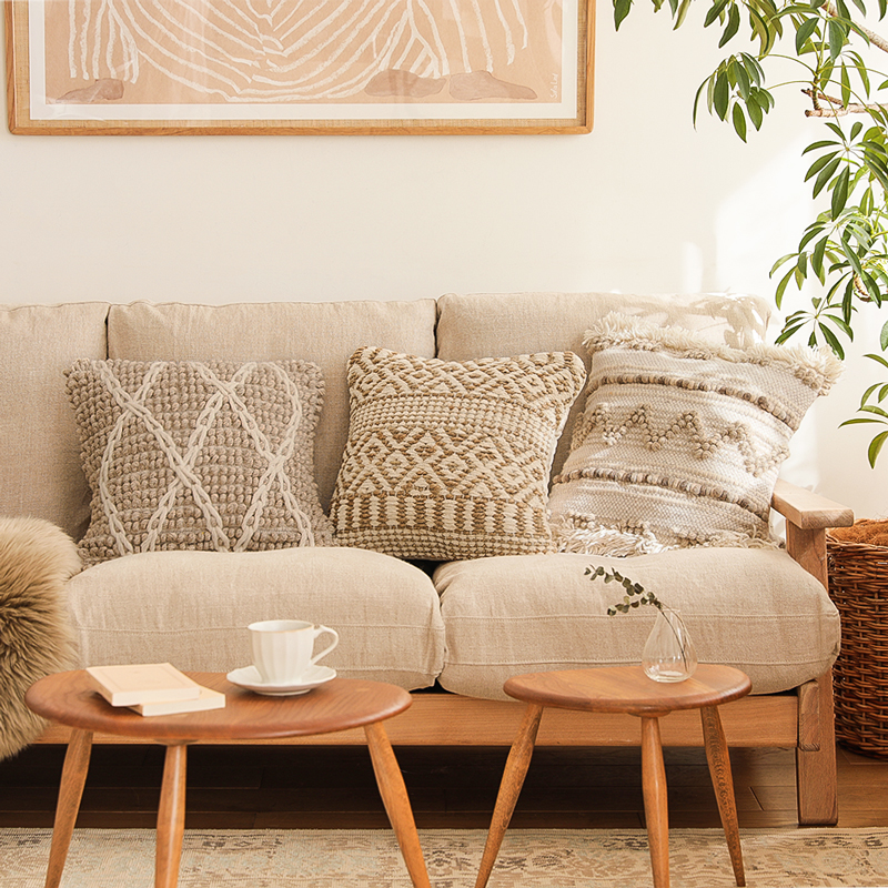 インド手織り クッションカバー ｜家具・インテリア通販 Re:CENO(リセノ)