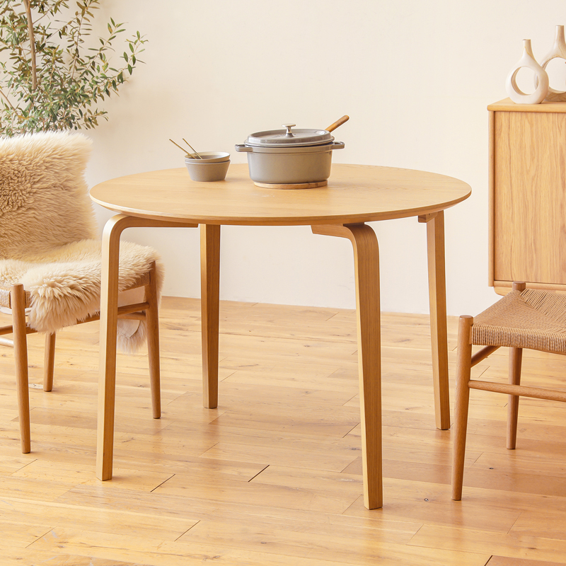 ダイニングこたつテーブル KAURA 円形 直径100cmタイプ ｜家具