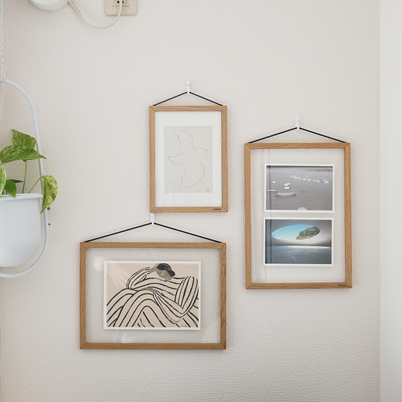 わたしの愛用品-コンパクトなお部屋にぴったりアートフレーム MOEBEの