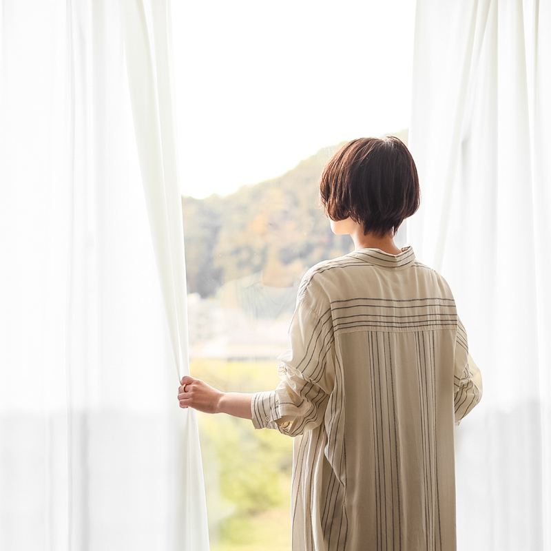 わたしの愛用品-日焼け止めいらずのレースカーテンを迎えました ｜家具