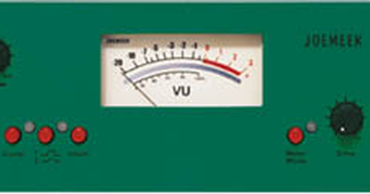 JoeMeek VC2 Microphone amplifier, a Compressor, an Enhancer
