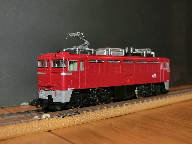 TOMIX ED79-0形 シングルアームパンタグラフ化 | でたとこ暮らしの