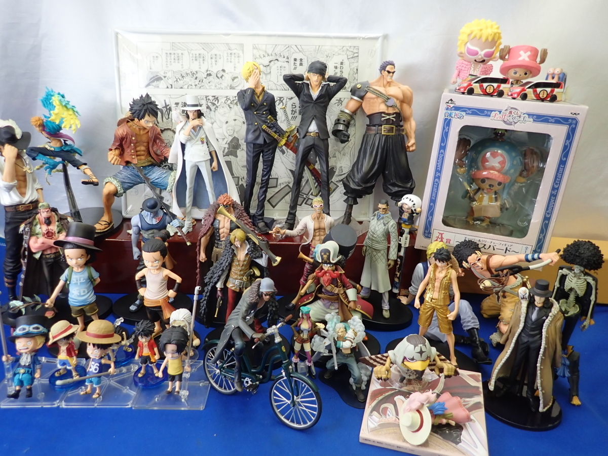 ワンピース 大量まとめ フィギュアを高く売る方法 宇和島 リサイクル