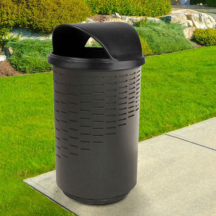 Wave Trash Can 55 Gallon | Hood Top | Recycle Away