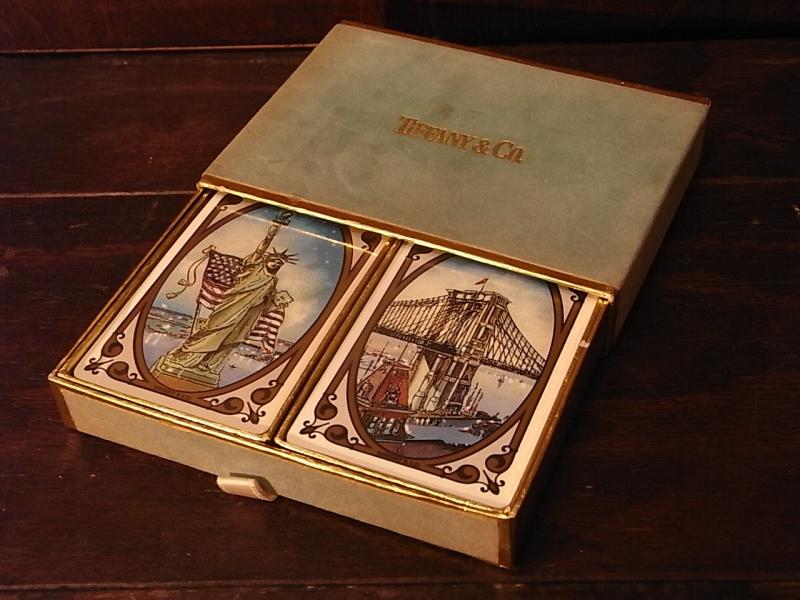 Tiffanyトランプ、ティファニートランプ、トランプカード、ビンテージ