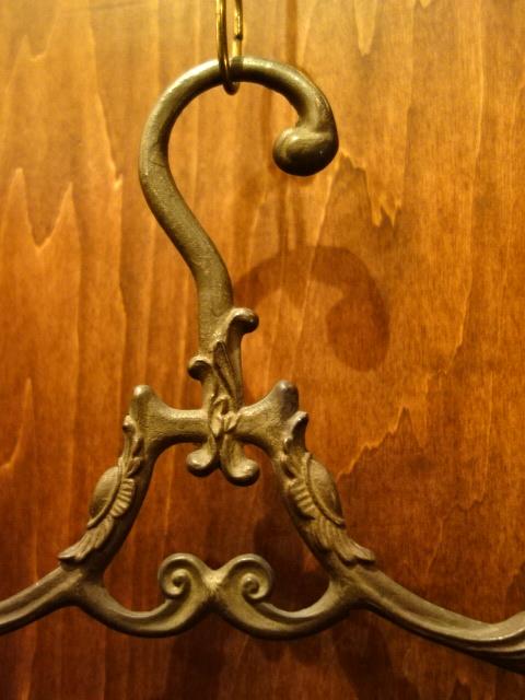 イタリア製真鍮ハンガー、アンティークハンガー、店舗用什器 LCM 7153