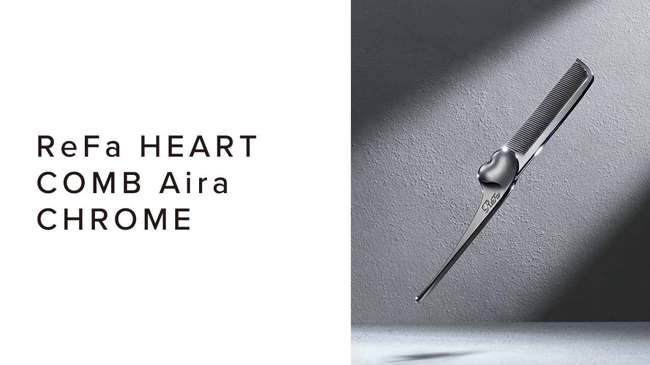 ReFa HEART COMB Aira CHROME | PRODUCTS | ReFa | MTG Co., Ltd.
