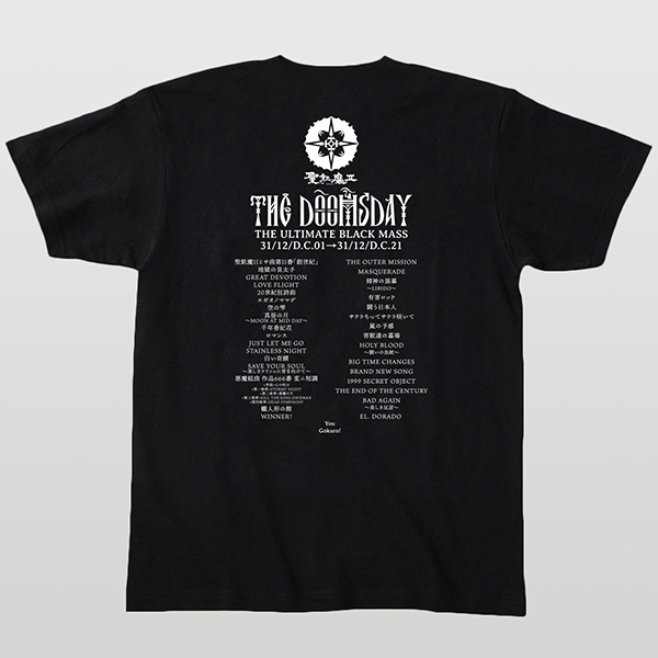 聖飢魔II『THE ULTIMATE BLACK MASS』ヴィデオ黒ミサTシャツ