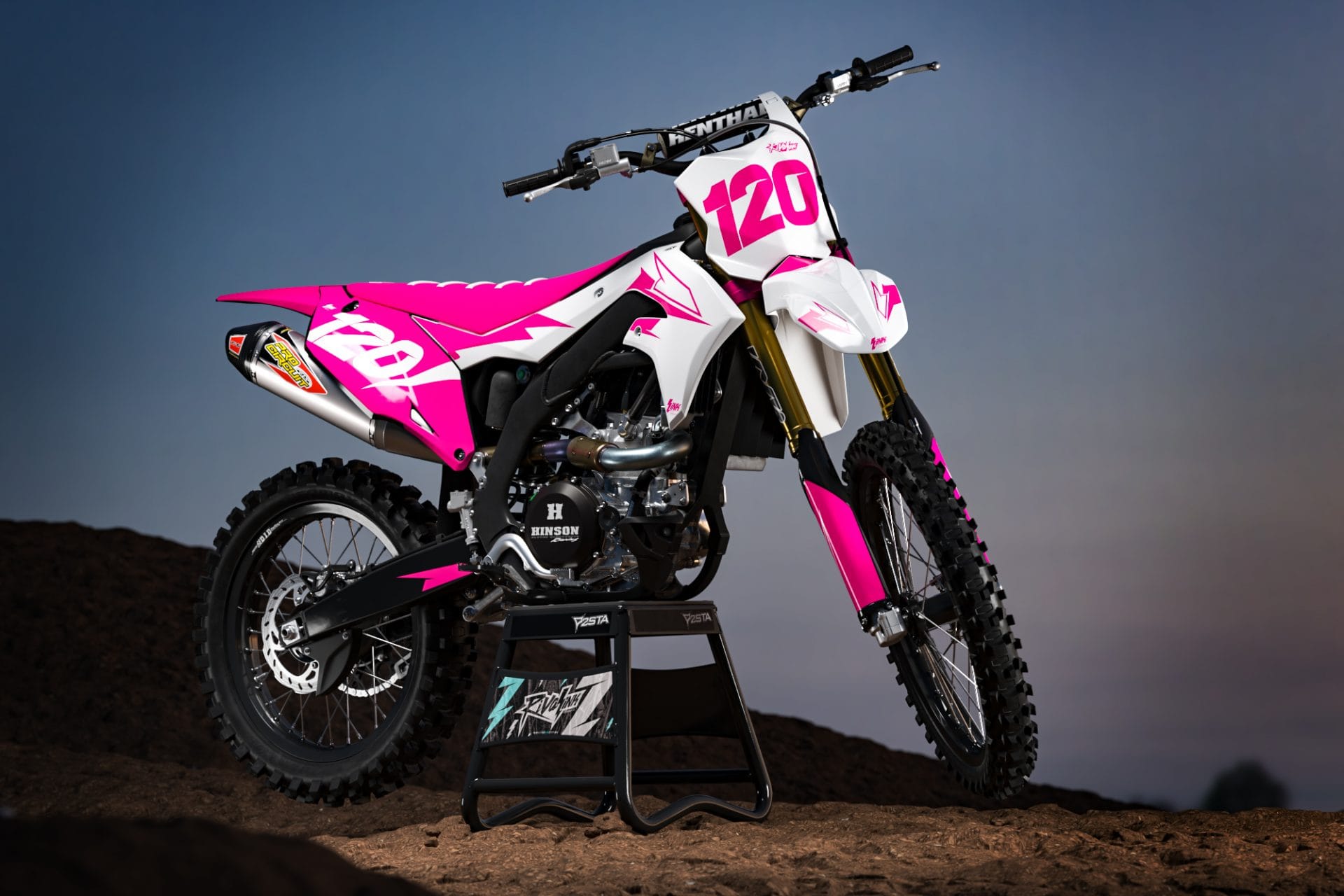 KAWASAKI 'LOADED PINK' KIT | Rival Ink Design Co