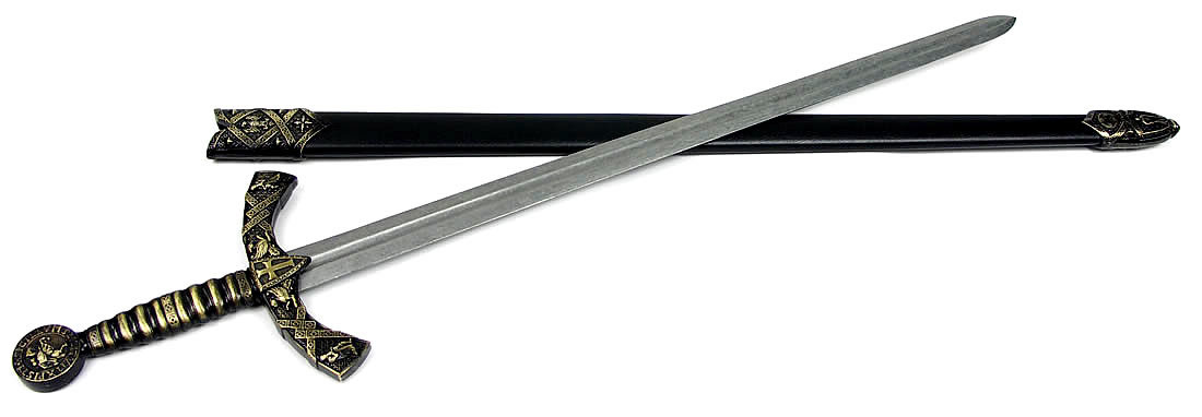 ナイトテンプラーソード ブラック【世界の武器庫 リバートップ