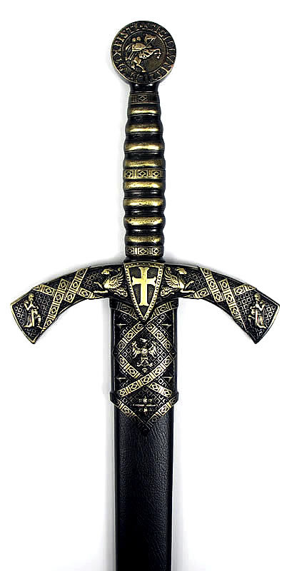 ナイトテンプラーソード ブラック【世界の武器庫 リバートップ