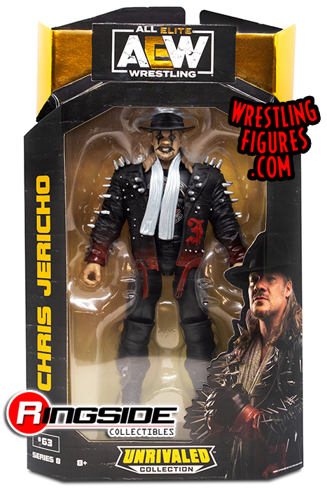 Chris Jericho (Pain Maker) - AEW Unrivaled 8 Toy Wrestling Action