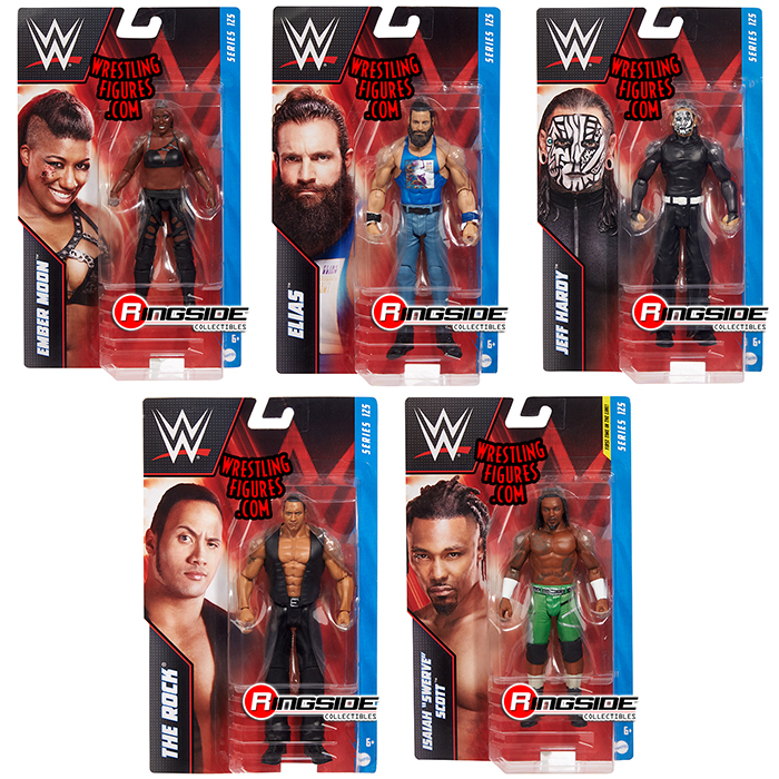 WWE Series 125 Toy Wrestling Action Figures by Mattel! This set