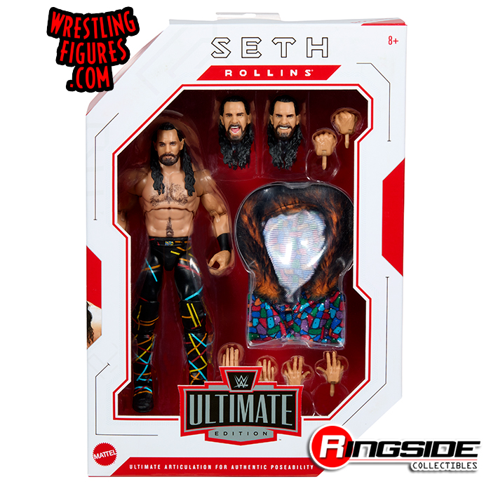Seth Rollins - WWE Ultimate Edition 17 Ringside Exclusive Toy
