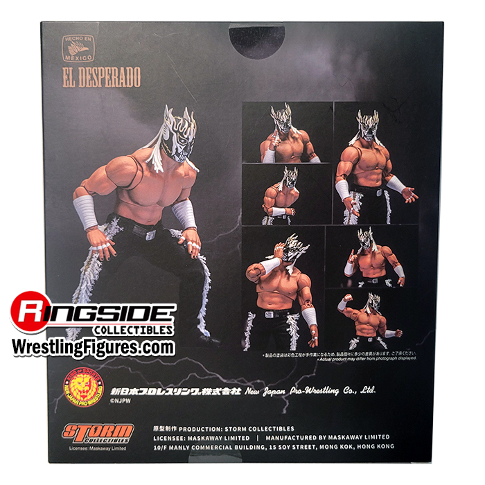 El Desperado (White Mask) - New Japan NJPW Ringside Exclusive Toy