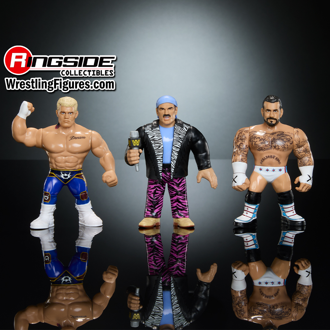 WWE 2026 Retros (Wave 1) Ringside Exclusive - Set of 3 (Jesse