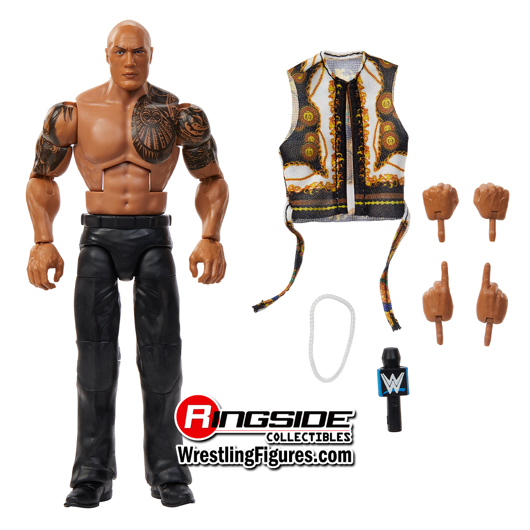 The Rock (Final Boss) - WWE Elite Greatest Hits 10 Toy Wrestling